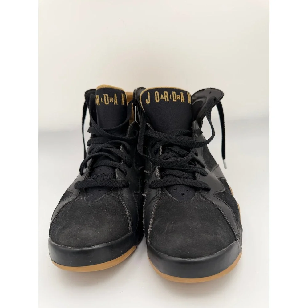 Nike Air Jordan 7 Retro GMP Golden Moments Black Gold 304775-030 Mens 10.5